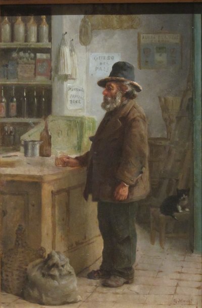 Español  El parroquiano The Regular Customer de Juan Mochi