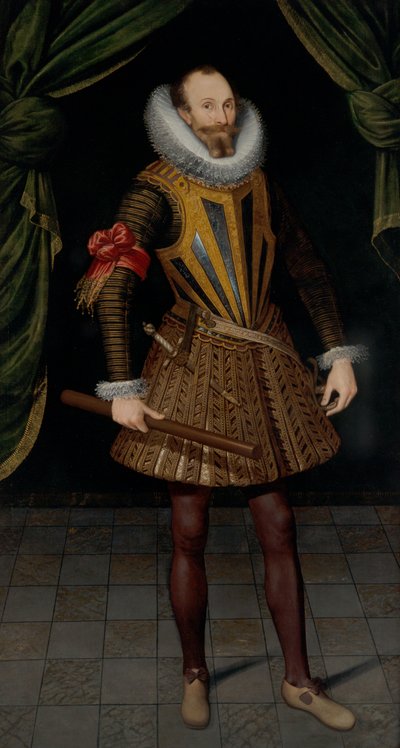 Don Pedro Enriquez De Avecedo, Count Of Fuentes (1535-1610) de Juan Pantoja de la Cruz