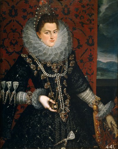 Isabel Clara Eugenia de Austria (Isabel de España) de Juan Pantoja de la Cruz