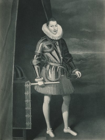 Felipe III en armadura, 1605, 1904 de Juan Pantoja de la Cruz