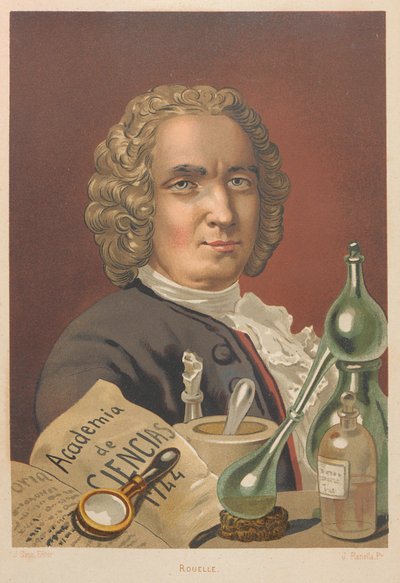 Retrato de Hilaire-Marin Rouelle de Juan Planella y Rodríguez