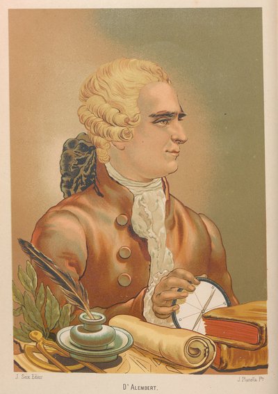 Retrato de Jean le Rond D
