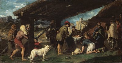 La adoración de los pastores de Juan Ribalta