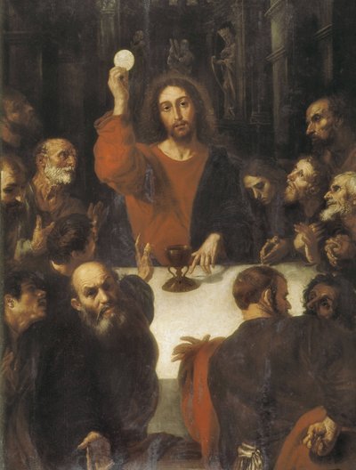 La Santa Cena. 1620 - 1628 (óleo sobre lienzo) de Juan Ribalta