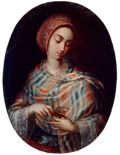 Dama con rebozo de Juan Rodríguez Juárez