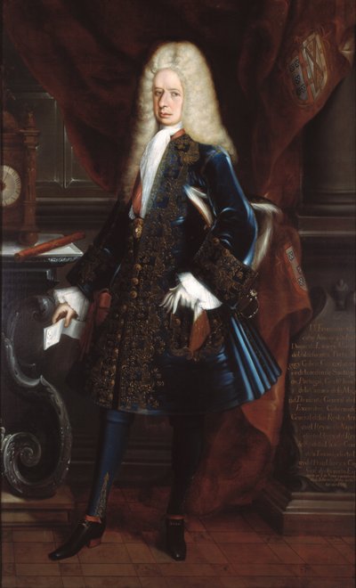 Retrato del virrey, el duque de Linares de Juan Rodríguez Juárez
