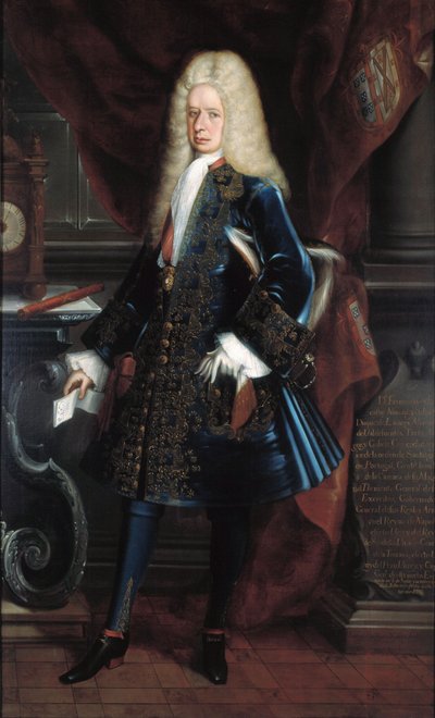Retrato del virrey duque de Linares de Juan Rodríguez Juárez