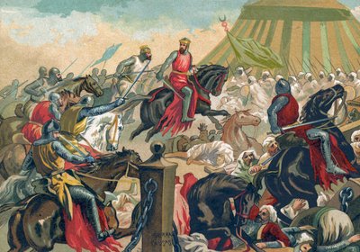 Batalla de Las Navas de Tolosa de Juan Serra y Pausas