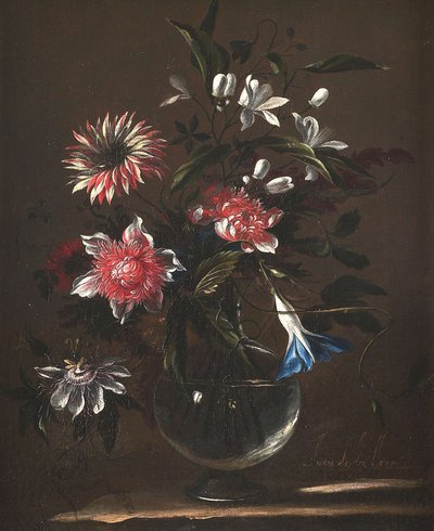 Jarrón de flores de Juan de Arellano