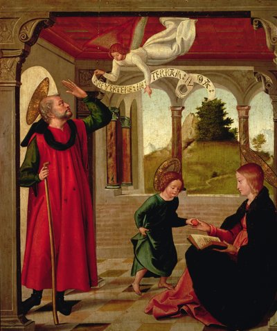 La Sagrada Familia, c.1535 de Juan de Borgoña