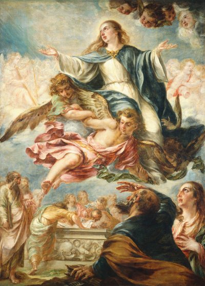 La Asunción de la Virgen, c. 1658-1660 de Juan de Valdes Leal