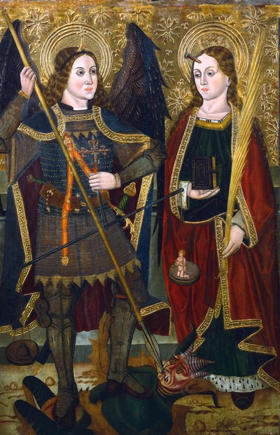 San Miguel y Engracia, c1489-c1513 de Juan de la Abadia the Younger