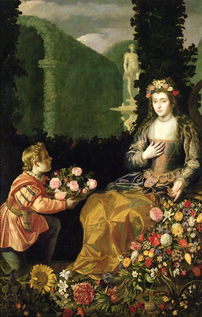 Ofrenda a Flora, 1627 de Juan der Hamen y van León