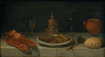 Naturaleza muerta y mesa puesta de Juan van der Hamen