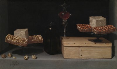 Still Life with Sweets de Juan van der Hamen y Leon