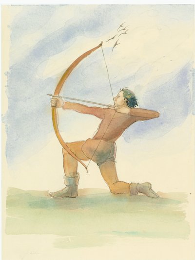 Un arquero medieval de Judith Dobie