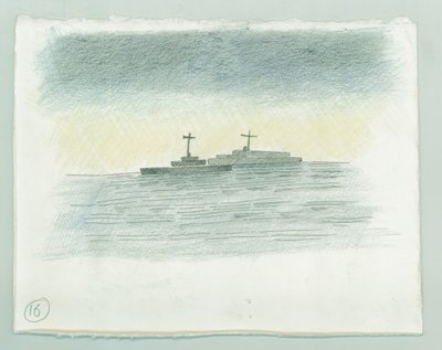 Bombardeo naval alemán de Scarborough, North Yorkshire, 1914 de Judith Dobie