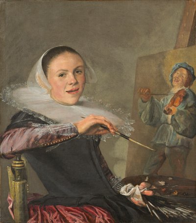 Autorretrato, c.1630 de Judith Leyster