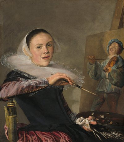 Autorretrato, c. 1630 de Judith Leyster