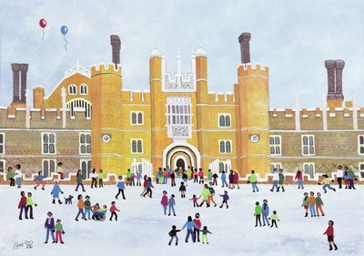 Frente de Hampton Court, 1991 de Judy Joel