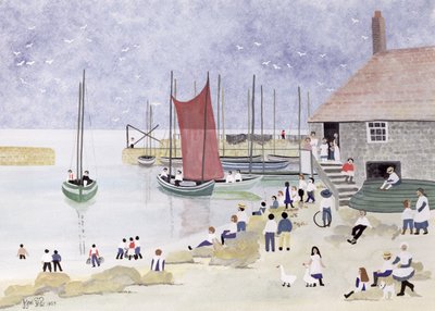 Viejo Mousehole, 1993 de Judy Joel