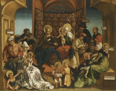 La Sagrada Parentela de Jörg Breu the Elder