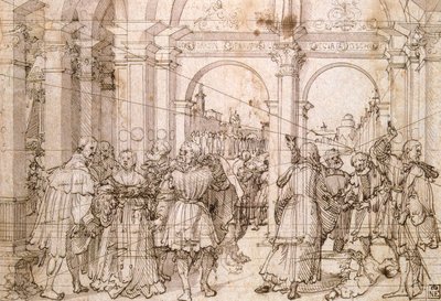 El suicidio de Lucrecia, principios del siglo XVI de Jörg Breu the Elder