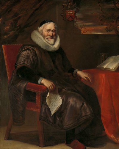 Cornelis Nuyts (1574-1661). Comerciante de Ámsterdam de Jürgen Ovens