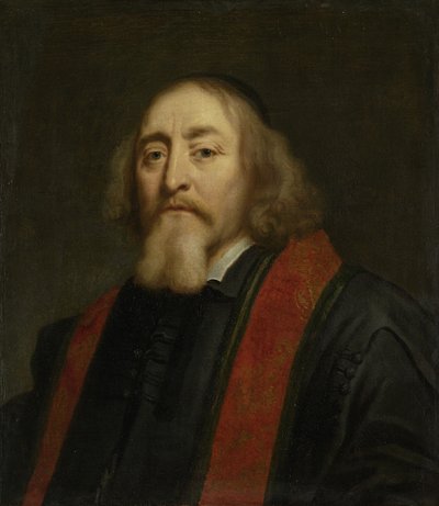 Retrato de Jan Amos Comenius 1592-1670, entre 1650 y 1670 de Jürgen Ovens