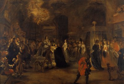 El matrimonio del rey Carlos X Gustavo de Suecia 1622-1660 el 24 de octubre de 1654, 1654 de Jürgen Ovens