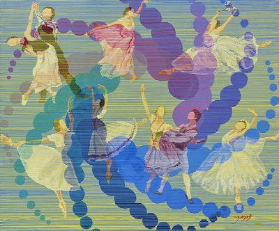 Graciosas bailarinas de ballet de Jukyong Park