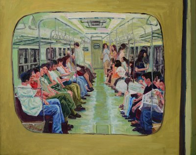 Viaje en metro verde de Jukyong Park