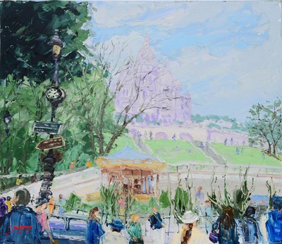 Sacre Coeur, Montmartre, Carrusel de Jukyong Park