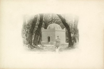 Una de las vistas de Argelia de Jules Gervais-Courtellemont (foto b/n) de Jules (after) Gervais-Courtellemont