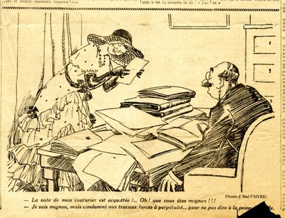 Cándido, Satírico en N & B de Jules Abel Faivre