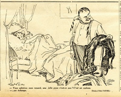 Cándido, Satírico en N & B de Jules Abel Faivre