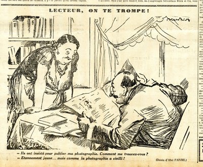 Cándido, Satírico en N & B de Jules Abel Faivre