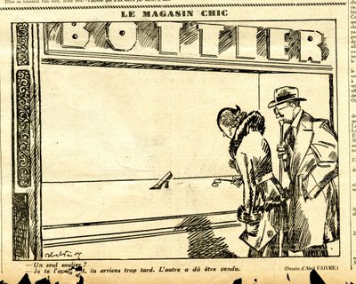 Cándido, satírico en N & B de Jules Abel Faivre
