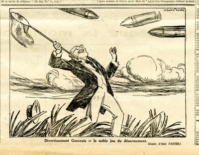 Candide, Satírico en N & B de Jules Abel Faivre