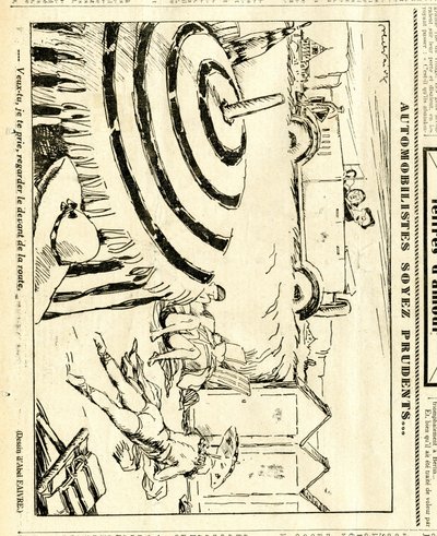 Candide, Satírico en N & B de Jules Abel Faivre