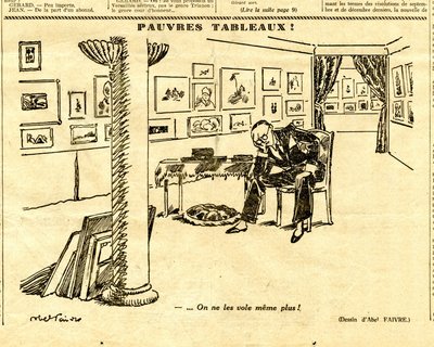 Cándido, Satírico en N & B de Jules Abel Faivre