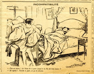 Candide, Satirique en N & B de Jules Abel Faivre