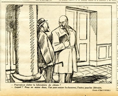 Cándido, Satírico en N & B de Jules Abel Faivre