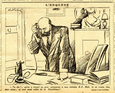 Candide, Satírico en N & B de Jules Abel Faivre