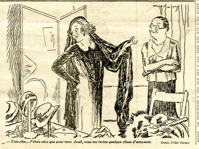 Candide, Satírico en N & B de Jules Abel Faivre