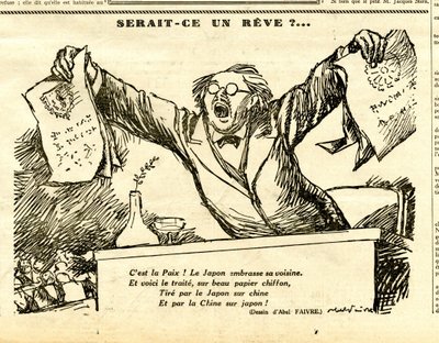 Candide, Satírico en N & B de Jules Abel Faivre