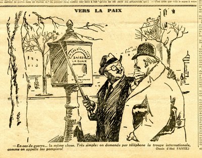 Candide, Satírico en N & B de Jules Abel Faivre