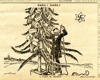 Candide, Satírico en N & B de Jules Abel Faivre