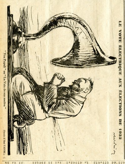 Candide, Satírico en N & B de Jules Abel Faivre