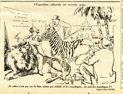 Cándido, Satírico en N & B de Jules Abel Faivre